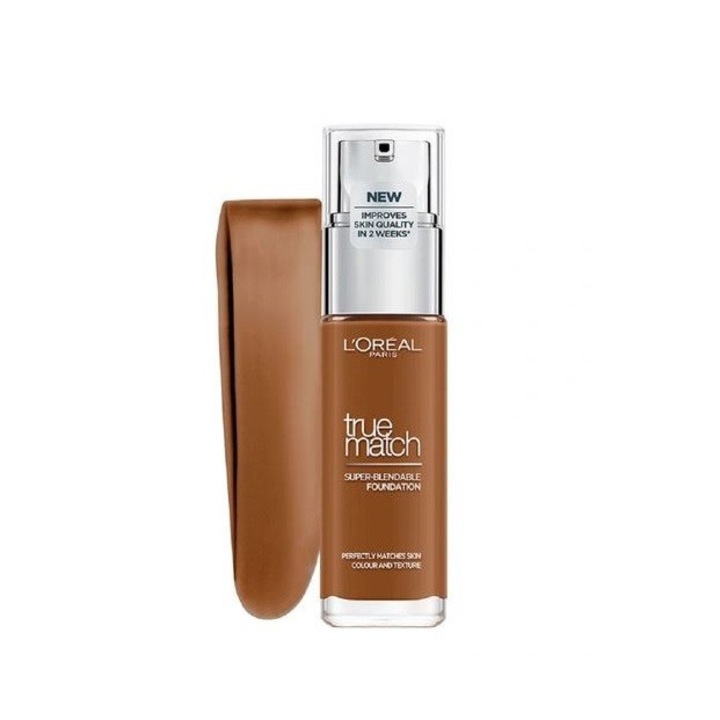 Fond de ten, Loreal, True Match Super Blendable Foundation, 9R/9C Deep Cool, 30 ml