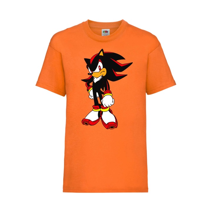 Gyerek póló SEGA Sonic Tales Knuckles Sonic Shadow 002, Narancssárga