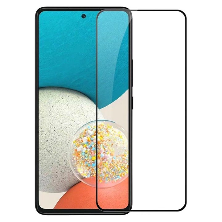 Стъклен Протектор TA TECH ARMOR за Samsung Galaxy A73 5G, Прозрачен/ Черен
