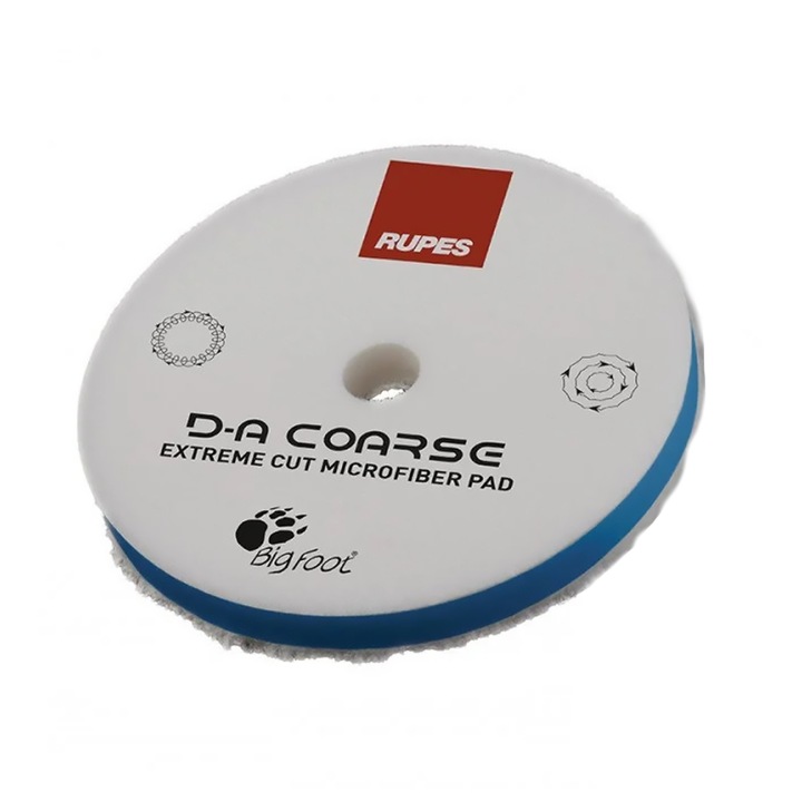Абразивен тампон от микрофибър Rupes DA Coarse Extreme Cut, 85 мм