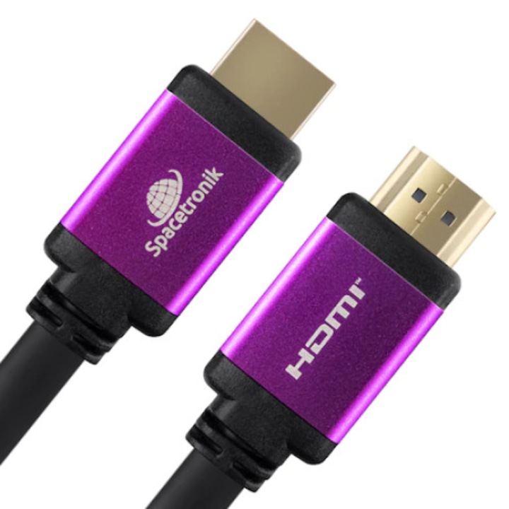 HDMI кабел, Spacetronik, KH21-SPR050, UHS, 2.1 8K, 5 м