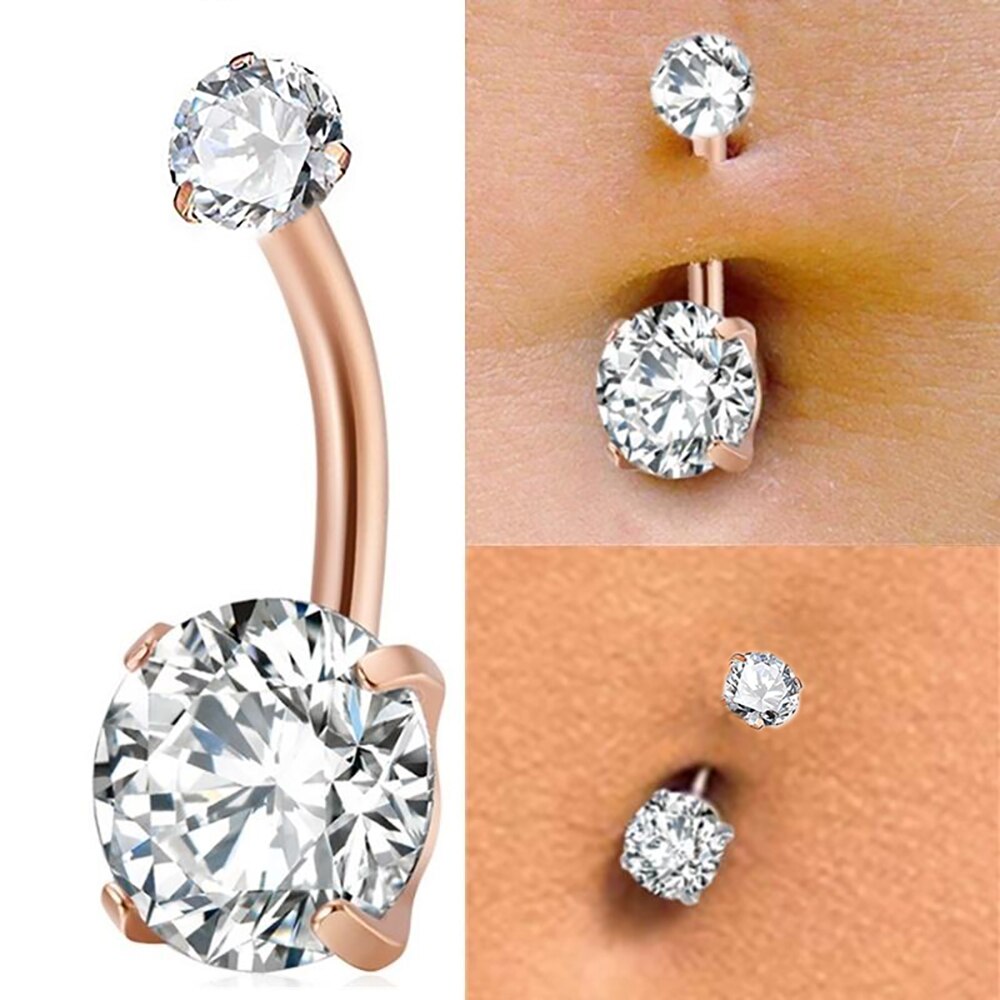 Piercing 4210B inox, Sic Moda, Rose, 22 mm eMAG.ro