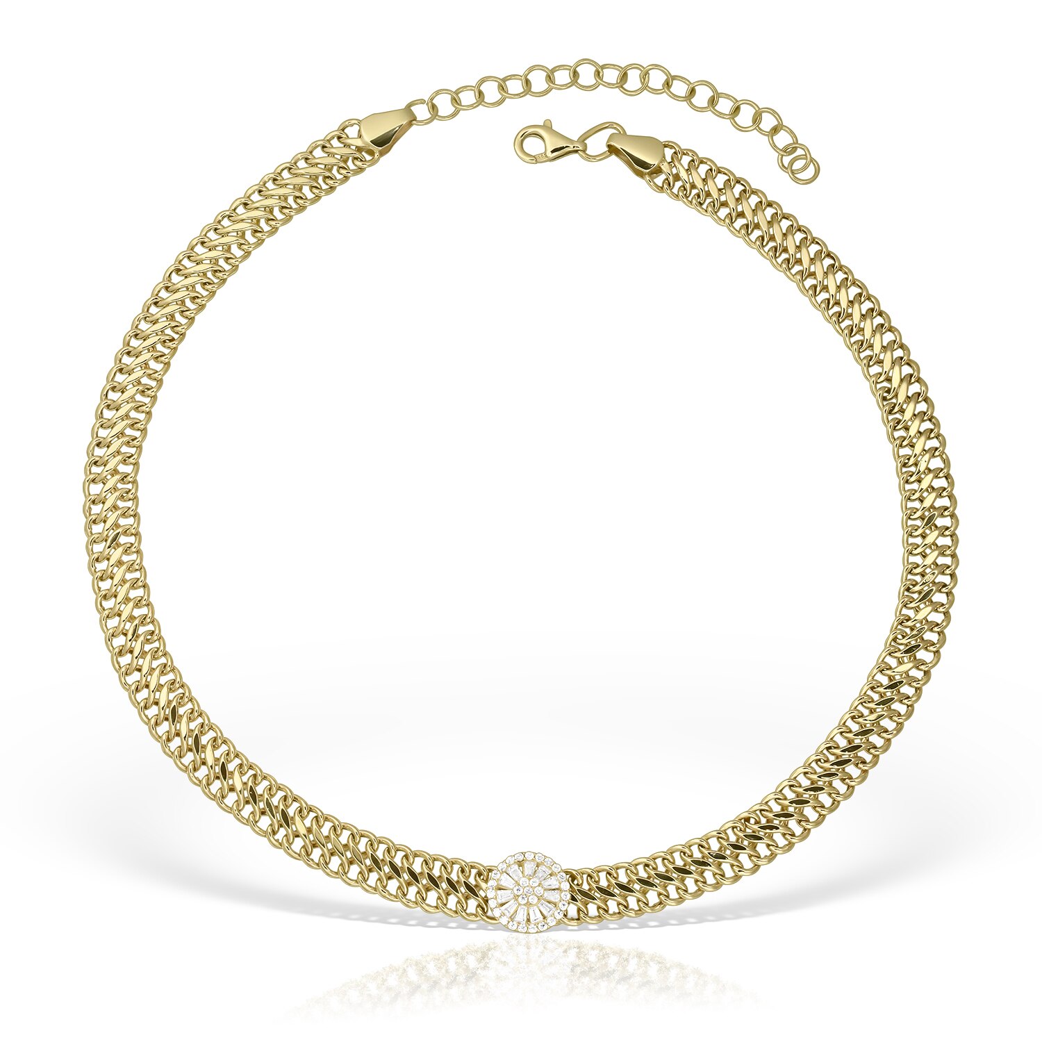 Colier, Tip Choker, Aur, 14K, NF60 