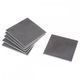 Set 6 suporturi pentru protectie, Ardezie, Gri