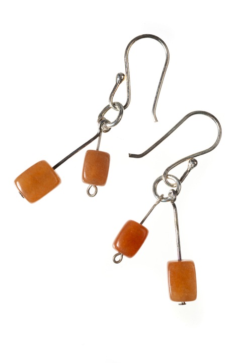 Обеци Gloria Maris 74059689, Светло кафяво, 4 см