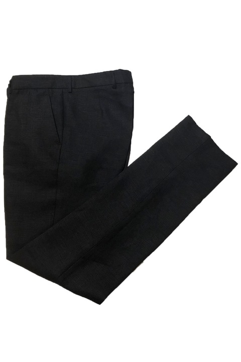 Мъжки дълги ленени панталони VITO Original Bulgaria, Черен