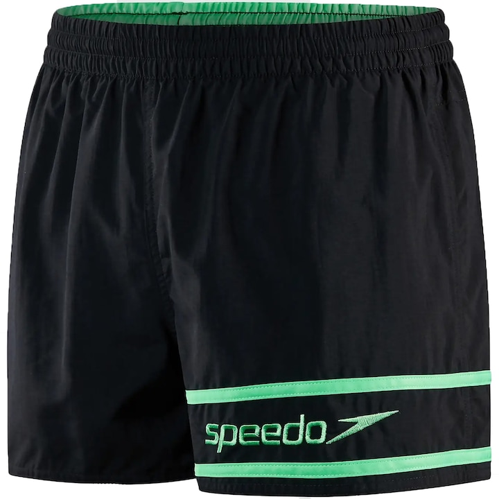 Мъжки пувни шорти Speedo Retro 13", Размер XXL, Черен/Зелен