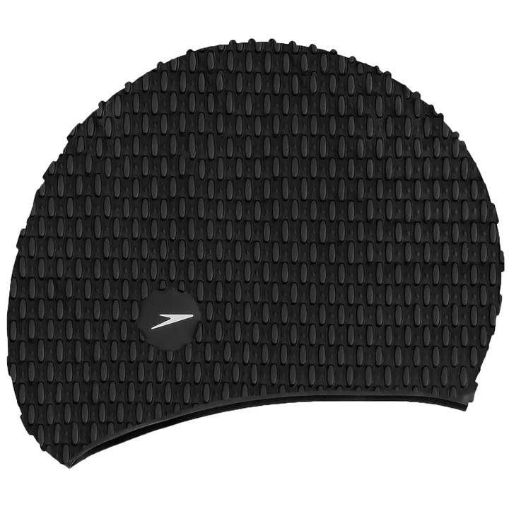 Шапка за плуване Speedo Bubble, Силикон, За възрастни, One-size, Black