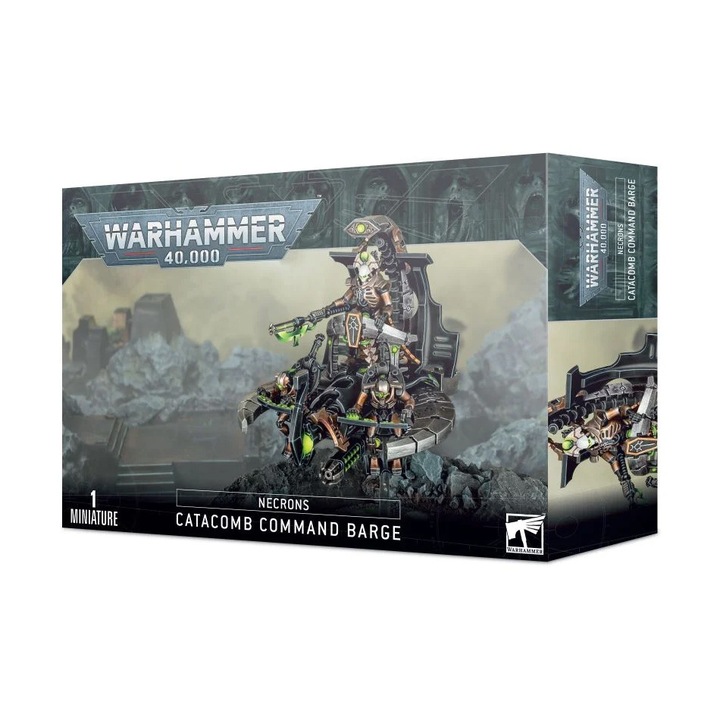 Миниатюра Catacomb Command Barge Necrons, Games Workshop, Warhammer 40000