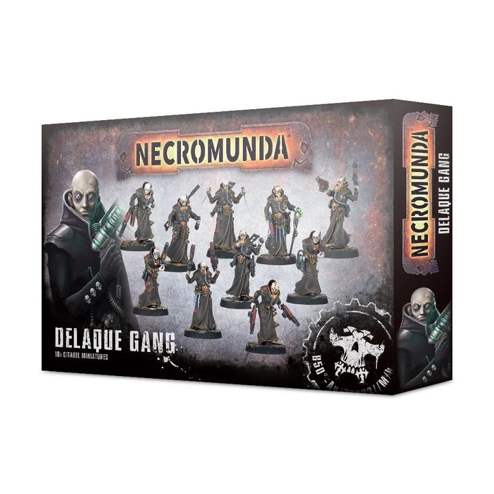 10 миниатюри Delaque Gang, Games Workshop, Plastic, Necromunda