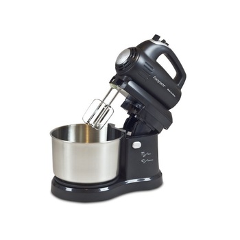 Mixer planetar cu bol rotativ, 300W, capacitate bol 2,8L, 5 trepte de viteza, functie turbo, Beper, 90.347 Mixer planetar cu bol rotativ, 300W, capacitate bol 2,8L, 5 trepte de viteza, functie turbo, Beper, 90.347
