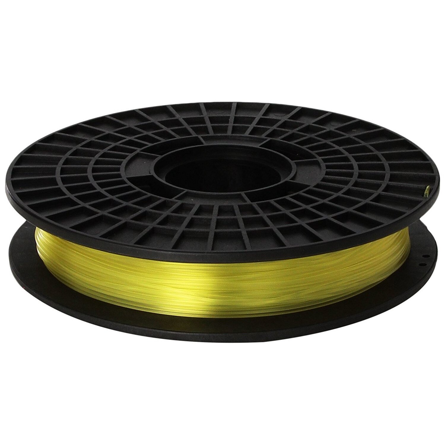 Filament PLA TRANSLUCID 1.75 mm GALBEN pentru imprimante 3D, 0.500 kg