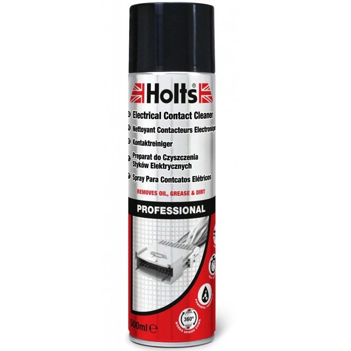 Спрей за почистване на електрически контакти Holts, 500 мл, Electrical Contact Cleaner