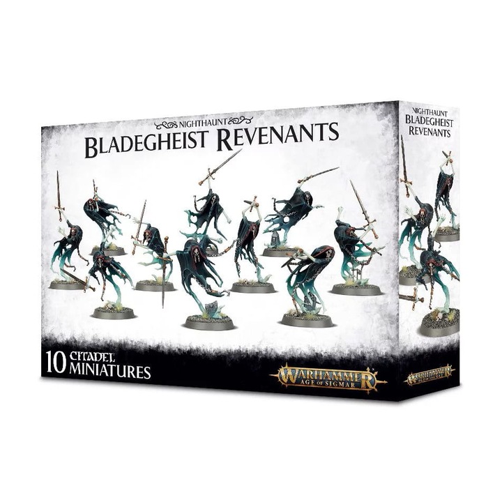 10 Miniaturi Bladegheist Revenants, Games Workshop, Plastic, Warhammer Age of Sigmar