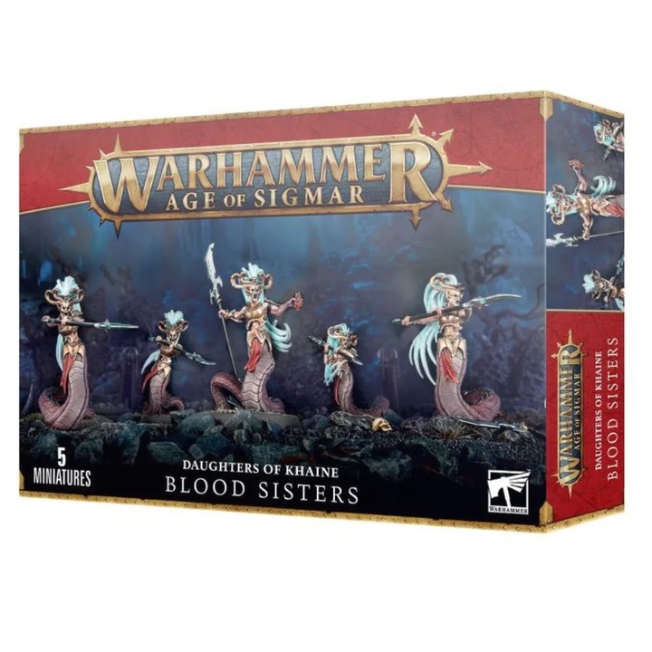 Миниатюри Melusai Daughters of Khaine 5х, Games Workshop, Plastic, Warhammer Age of Sigmar