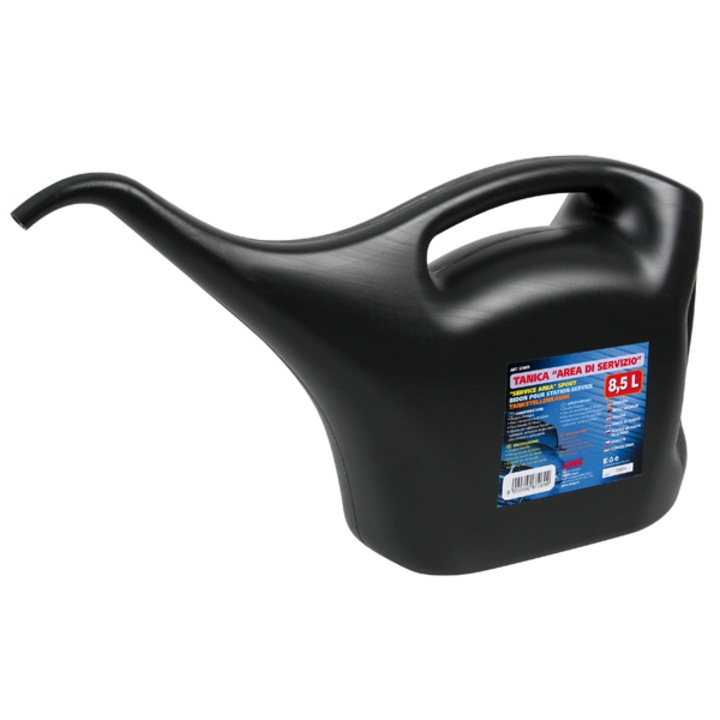 Canistra combustibil, Lampa, Plastic, 8.5 L, Negru
