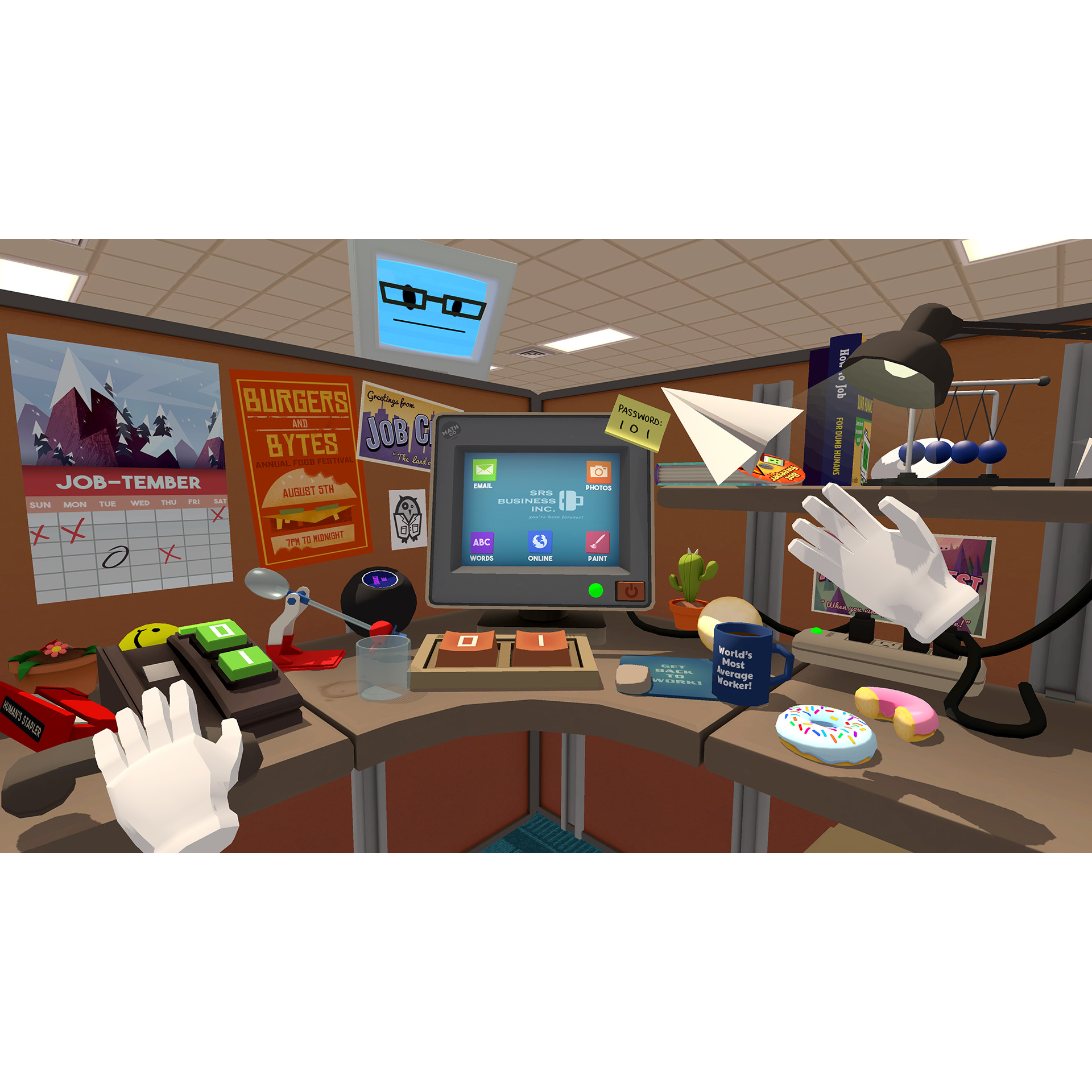 Office Worker Job Simulator Job Simulator Computer Online