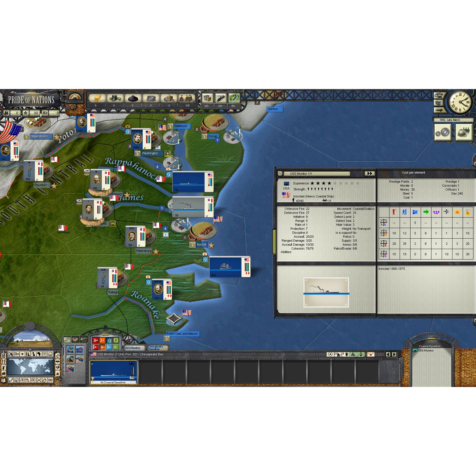 Joc Pride of Nations - American Civil War 1862 cod de activare Steam ...