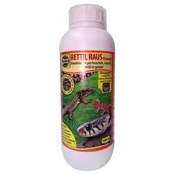 Granule impotriva reptilelor: serpi, soparle, gusteri (1 000 ml) - REP 94 Granule impotriva reptilelor: serpi, soparle, gusteri (1 000 ml) - REP 94