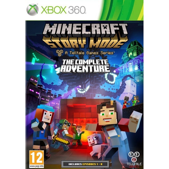 Игра Minecraft: Story Mode - The Complete Adventure за Xbox 360