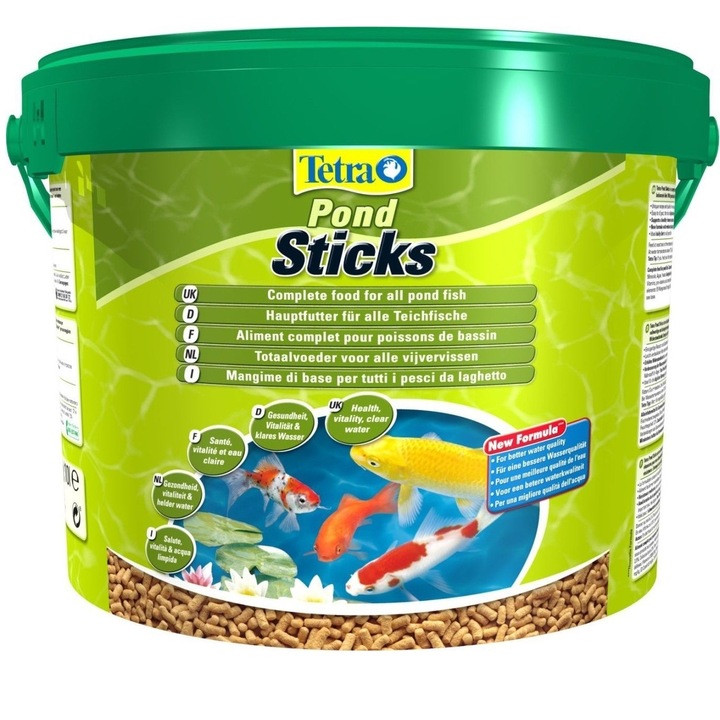 Храна за езерни рибки Tetra Pond sticks, 10 л