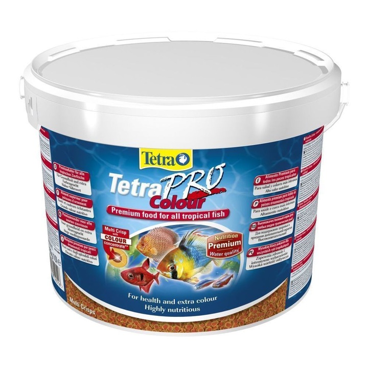 Храна за рибки Tetra Pro Colour, 10L