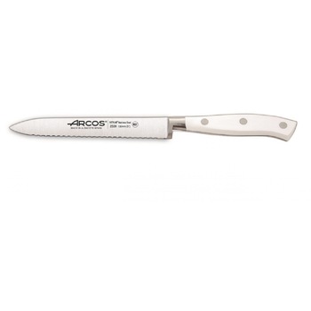 Cutit cu lama zimtata ARCOS gama RIVIERA BLANC 130mm Cutit cu lama zimtata ARCOS gama RIVIERA BLANC 130mm