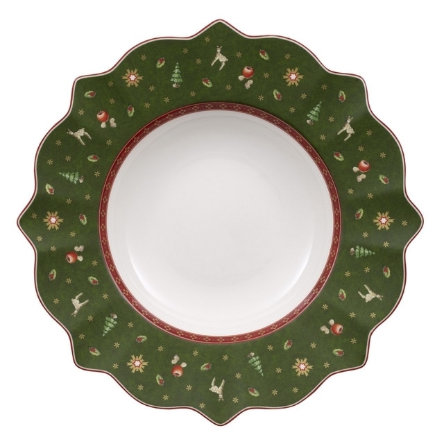 Farfurie intinsa Villeroy & Boch, Toy delight flat plate green