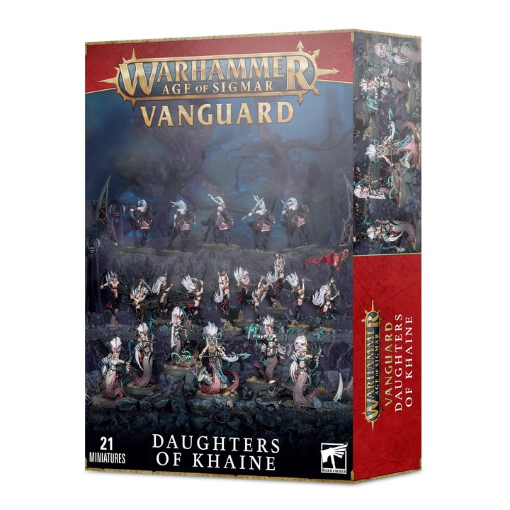 21 Figures Vanguard: Daughters of Khaine, Warhammer Age of Sigmar, Games Workshop