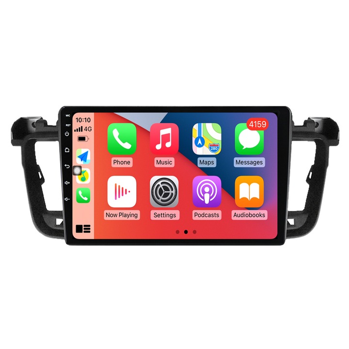 Navigatie Peugeot 508 din 2010-2018, NAVIGPS, Android 13, Wireless Carplay si Android Auto, 2GB RAM si 32GB ROM, Display IPS 9 inch, Camera Marsarier, Internet, Aplicatii, Wi Fi, Usb, Bluetooth