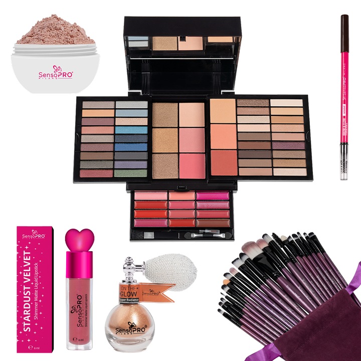 Set Machiaj Glow Baby SensoPRO Milano