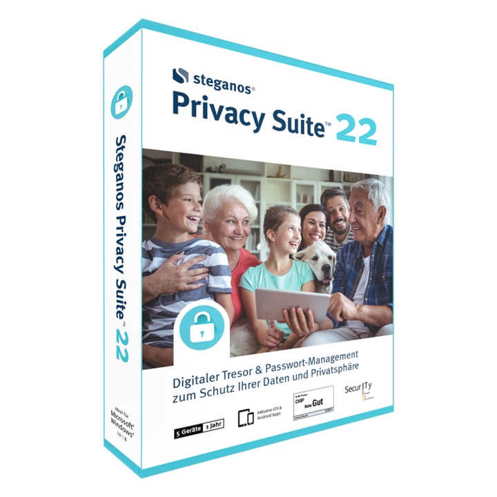 Antivirus Steganos Privacy Suite 22 5 устройства 1-годишен електронен лиценз