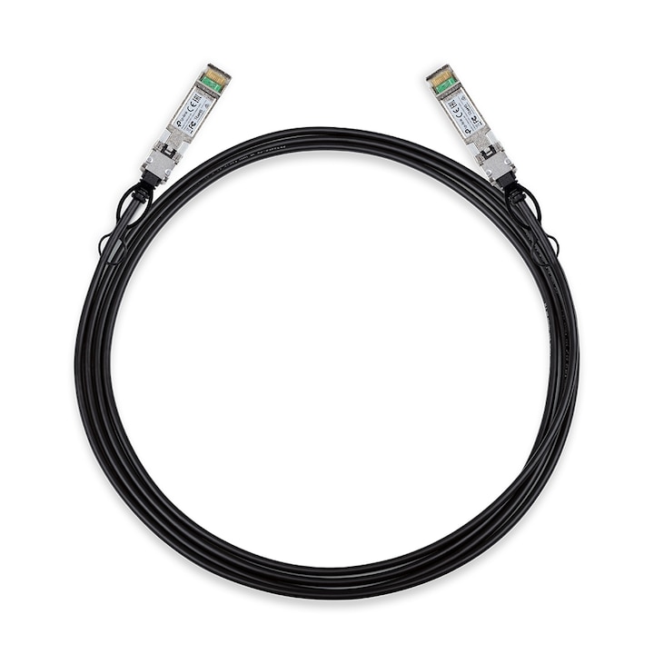 Кабел TP-Link, TL-SM5220-3M, Direct Attach, 10G SFP+ в двата края, 3 метра