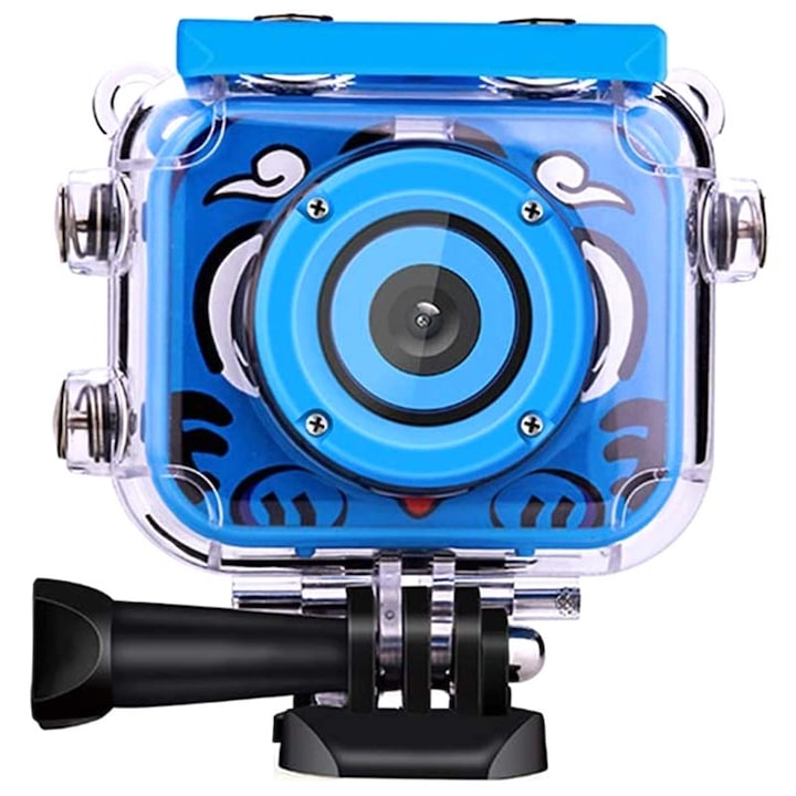 Eladó Depot® sport videokamera, víz alatti gyerekkamera, 2.0" full HD, kék