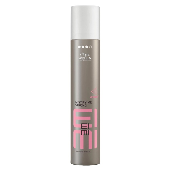 Set 2 x Fixativ Wella Professional Eimi Mistify Me Strong, pentru Fixare Puternica, 500 ml