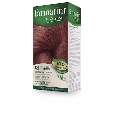 Трайна боя за коса без амоняк Farmatint, 60 ml, 7M-Rubio Caoba
