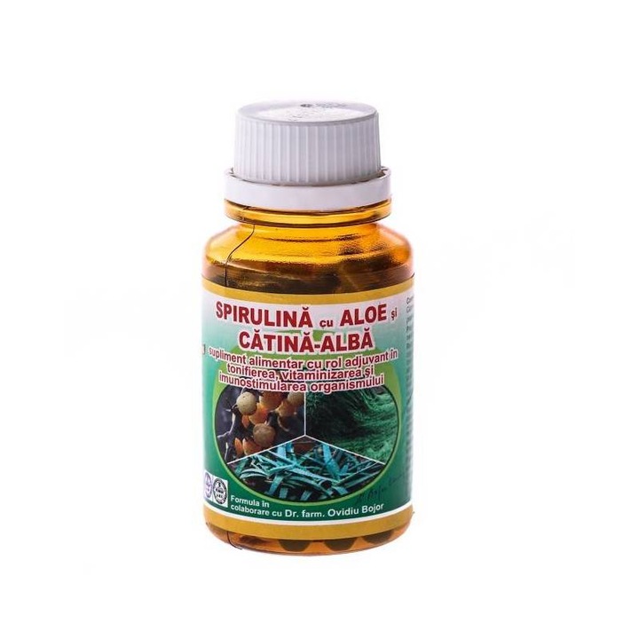 Spirulina Aloe Catina White 60 kapszula - Hypericum