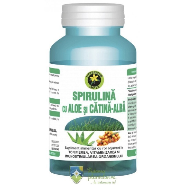 Spirulina Aloe Catina Alba 60cps - Hypericum