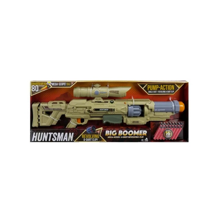 Играчка Пушка, Huntsman Big Boomer, 40 см