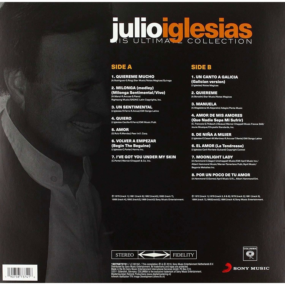 Julio Iglesias - His Ultimate Hits [HQ-LP] (vinyl) - eMAG.ro