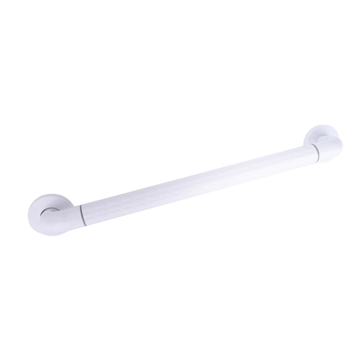 Bara de sprijin pentru cada, 60cm, persoane cu dizabilitati, alb