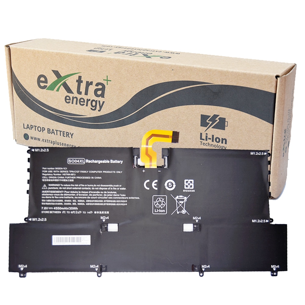 Specter G1 Prémium Li-Ion laptop akkumulátor HP Specter Pro 13 G1 13-V000 843534 ...