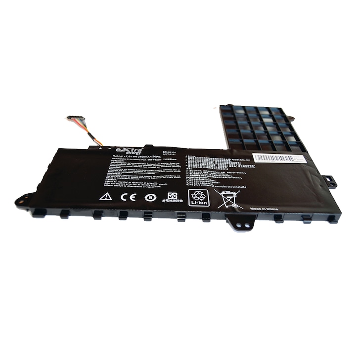 Baterie laptop premium Li-Polymer pentru Asus E402S E402SA E502S B21N1505, 3000 mAh, 2 celule, Negru