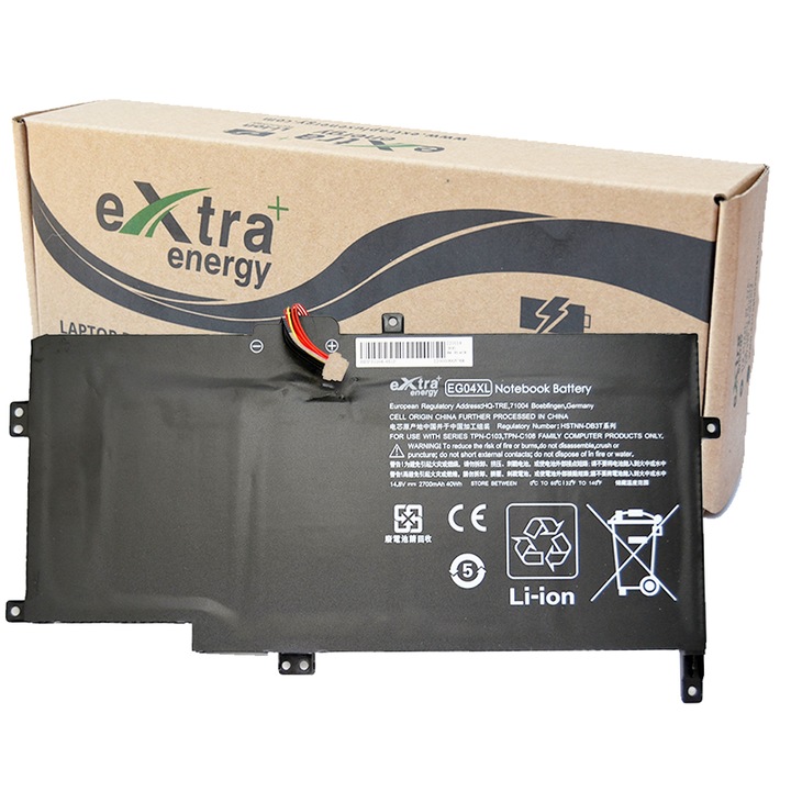 Laptop akkumulátor HP Envy 6 6-1030EW 6-1040EW 6-1130SW EG04XL készülékhez