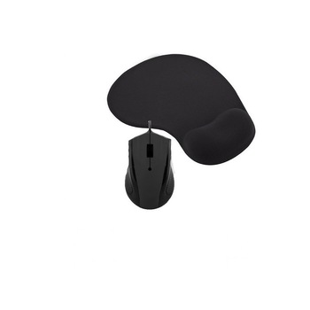 Kit mouse optic 3D USB, cu fir si mousepad cu gel, Esperanza Kit mouse optic 3D USB, cu fir si mousepad cu gel, Esperanza