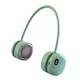 Ventilator Ultra Portabil, Aspect de Casti, Pozitionare pe Gat, 5 Trepte de Viteza, Flexibil, cu Ecran LCD, Verde