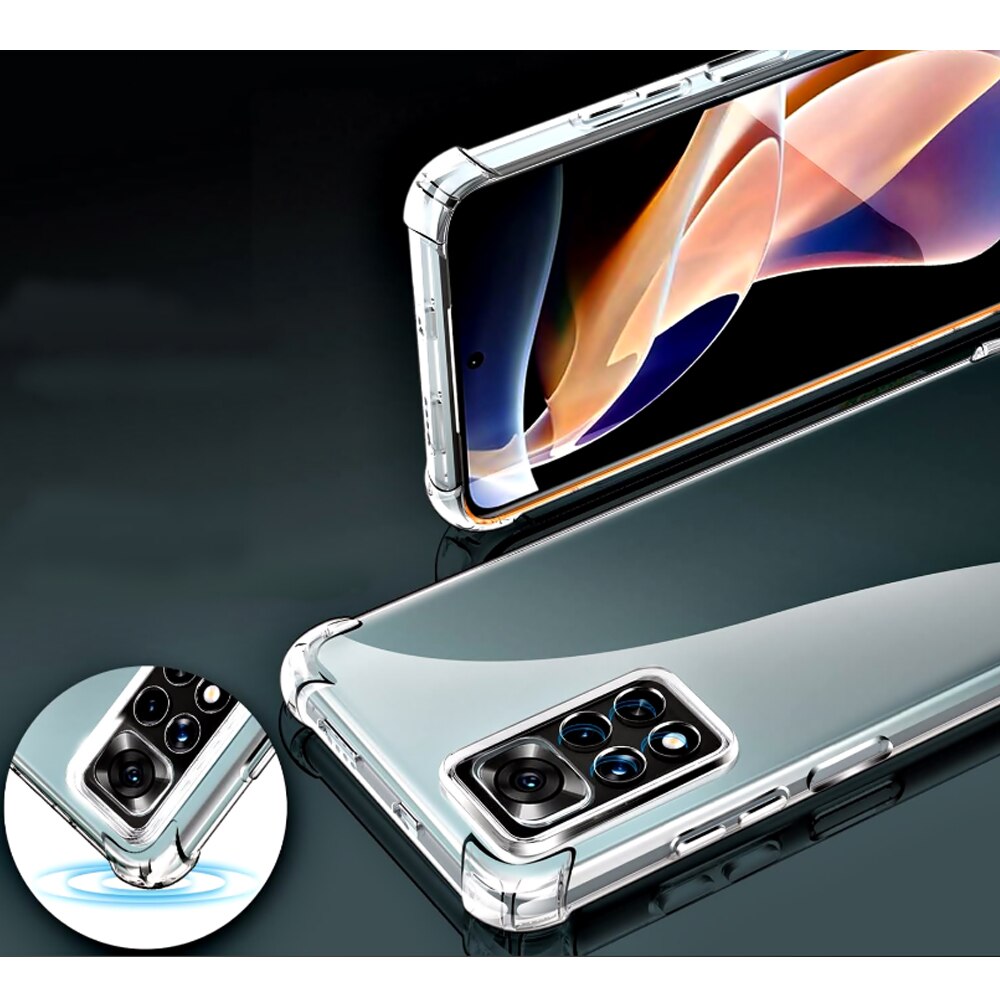 Husa Antisoc compatibila cu Xiaomi Redmi Note 11 Pro 4G/ 5G, Protectie antisoc, Silicon Slim, Crystal Clear