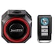 Alarma anti furt pentru biciclete si motociclete 110 db, JustZEN™ SF33R, reincarcabila prin USB, lumina de pozitie, indicator de franare, senzor de vibratii, impermeabila IP65, telecomanda