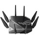 Router Gaming Wireless ASUS ROG Rapture GT-AXE11000, AXE11000, Tri-Band, Quad-Core 1.8GHz CPU, 256MB/1GB Flash/RAM, 2.5G port, AiProtection Pro, Adaptive QoS, VPN Fusion, IPTV, OFDMA, MU-MIMO, Beamforming, Link Aggregation, Port forwarding, RGB, AiMesh