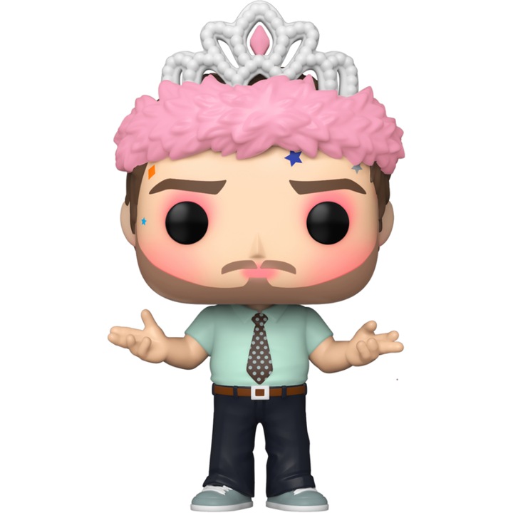 Pop! Television Parks Recreation Andy As Princess Rainbow Sparkle Szobrocska